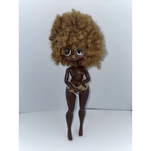 LOL Surprise OMG Movie Magic Studios Agent Soul Doll Rare HTF Doll Gold Afro‎ - Picture 1 of 5